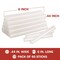 Full Size Hot Glue Sticks Bulk,60-Pack, 6” x .44”, Clear All-Temp Glue Gun Sticks for Art, Craft, DIY and Most Gluing Projects, Compatible with Most Hot Glue Guns. Craft Glue